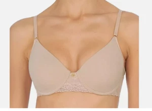 NATORI 721154 Bliss Perfection T-shirt Bra US Size 32DD nude - Picture 1 of 2
