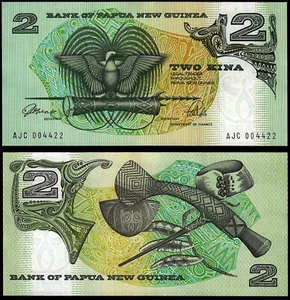 PAPUA NEW GUINEA 2 KINA (P5c) N. D. (1981) UNC - Picture 1 of 1