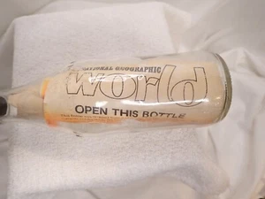National Geographic World Bottle dropped from ship for Oceanic & Atmospheric Adm - Picture 1 of 6