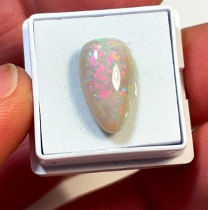 Piedra preciosa cabujón ópalo blanco pera mina olímpica de 5,20 crt Australian Eo-1044 - Imagen 1 de 10