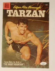 GORDON SCOTT SIGNIERT "TARZAN" COMICBUCH COVER JSA ZERTIFIZIERT AUTHENTISCH - Bild 1 von 3