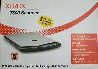 Xerox X76007D-WU Flatbed Scanner - Image 1 of 3