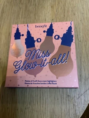 Benefit Miss Glow-It-All! Highlighter Palette 16g Full Size New/Boxed RRP £28.50 - Image 1 of 4