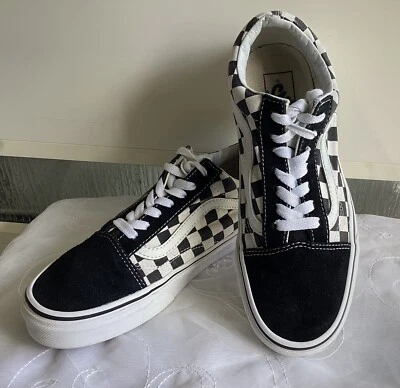 Zapato Old Skool Primary Check Talla Hombre Talla 6.0 Foto 1 de 4