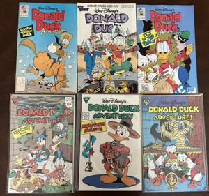 Walt Disney’s Donald Duck Adventures 12 Comic Book Lot