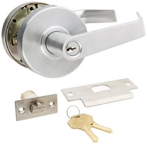 Hager 2553WTN26D Withnell Entry Zylinderschloss Satin verchromt 2-3/4" - Bild 1 von 6