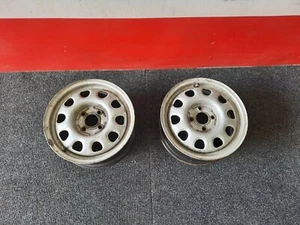 2 llantas de acero Kronprinz VW Golf y Vento desde 9/93, llantas 6Jx14 ET45 - Imagen 1 de 4
