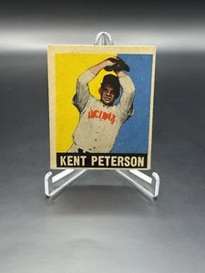 1948 Leaf Kent Peterson #42 Sehr guter Zustand Cincinnati Reds kostenloser Versand - Bild 1 von 2
