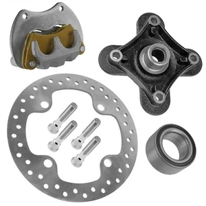 Rear Left Brake Caliper & Disc w/ Wheel hub For Polaris RZR XP 1000 2014-2017 - Picture 1 of 10