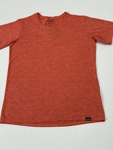 Patagonia Damen Kurzarm Cap Cool Daily T-Shirt Farbe Pimemto Rot Größe S - Bild 1 von 6