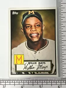 Willie Mays 2012 Topps National Convention VIP Promo #410 1952 Topps, Braves - Picture 1 of 2