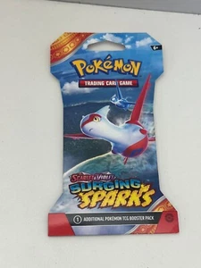Pokemon SV08 Surging Sparks SLEEVED BOOSTER PACK - New Sealed (random pack art) - Picture 1 of 1