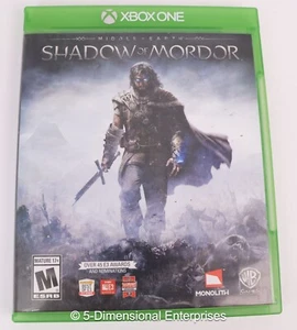 Middle-Earth: SHADOW OF MORDOR (Xbox One, 2014) Cleaned Game Disc in Case - Picture 1 of 5