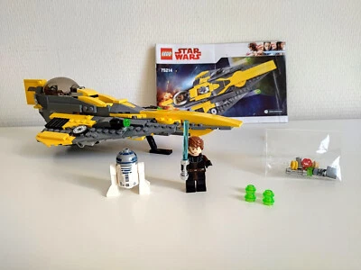 LEGO Star Wars set 75214 Anakin's Jedi Starfighter 100 % complete WITH BOX - Photo 1/4
