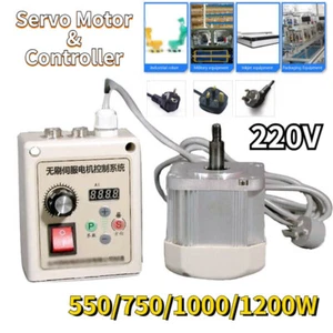 Permanent Magnet Face Mount Servo Motor Controller Driver F/ Sander 550W-1.2KW - Picture 1 of 14