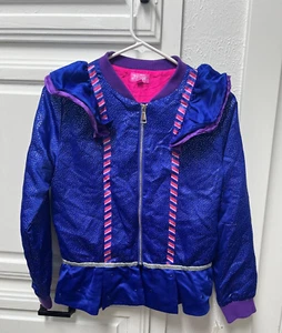 Nickelodeon Jojo's Closet, Jojo Siwa Sequin Peplum Jacket, Blue Sz-14/16 XL - Picture 1 of 13