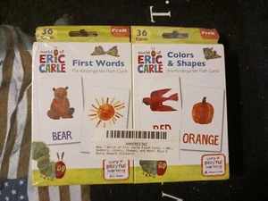 The World of Eric Carle Set of 4 Alphabet, Numbers, First Words Shapes & Colors - Picture 1 of 3