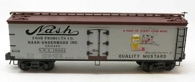 K-Line K742-8016 Nash Mustard Wood Reefer NIB  - Image 1 of 4