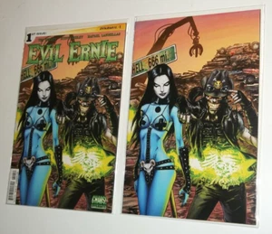 Dynamite Evil Ernie #1 (2014) Trade Dress & Virgin Variant NYCC Exclusive - Picture 1 of 3