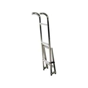 Escalera de embarque plegable de acero inoxidable 5 pasos barco yate plegable LADTRANS5 - Imagen 1 de 4
