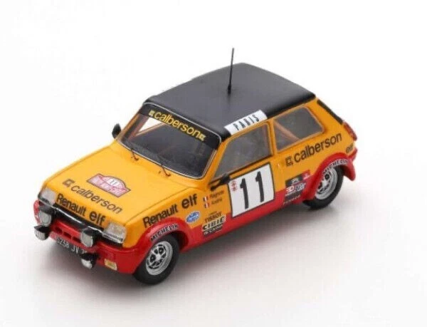 1/43 RENAULT 5 ALPINE #11 MONTE CARLO 1979 RAGNOTTI ANDRIE SPARK S6038 - Immagine 1 di 1