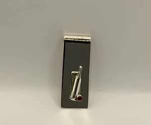 Sterlingsilber, Cricket Geldclip 925. - Bild 1 von 8