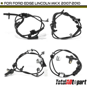4Pcs ABS Wheel Speed Sensor for Ford Edge Lincoln MKX 07-10 V6 3.5L Front & Rear - Picture 1 of 8