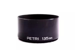 PETRI 135MM METAL CÁMARA LENTE PARASOL ROSCADO 52MM (COMO NUEVO) - Imagen 1 de 3
