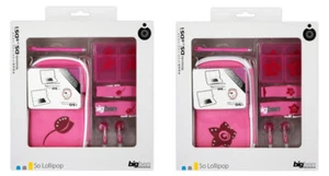 nintendo ds lite dsi pack so lollipop housse stylet ecouteur range jeux supp - Photo 1/1