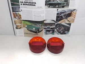 SIMCA 1000 COUPE DEL 66 - TRASPARENTI FANALI POSTERIORI DX E SX ORIGINALI BELLI - Imagen 1 de 3