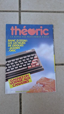 Magazine revue THEORIC 2 pour ordinateur vintage ORIC 1 ORIC-1 ORIC1 ATMOS - Photo 1/3