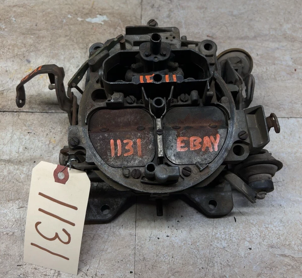 1974 BUICK FULL SIZE CENTURY REGAL 350 V-8 4BC 4 Barrel Carburetor Assembly OEM - Image 1 of 4