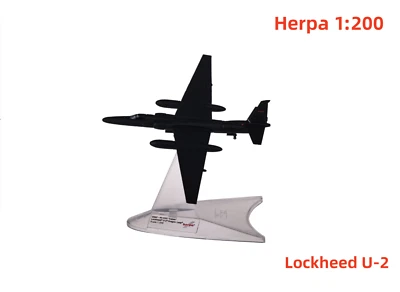 (Rare)1:200 Herpa 571500 USAF  Lockheed U2/TR-1A 80-01099 Aircraft Model - Image 1 of 4