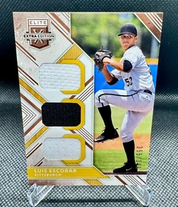 Luis Escobar 2018 Panini Elite Extra Edition Triple Materials 355/399 #TM-LE - Picture 1 of 2