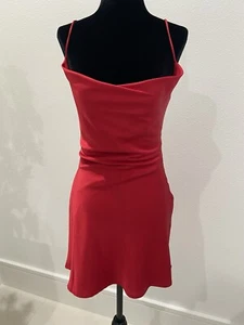Baby Boo dress size Small strappy party Cocktail red - Picture 1 of 5
