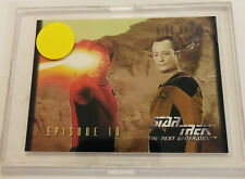 Star Trek 1987 Card Q’s Commander Riker Episode 10 Next Generation Captain Kirk