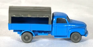 Wiking - Principios de 1960 - Camión OPEL PLATAFORMA CON CUBIERTA - Escala HO - Modelo #35b - Imagen 1 de 12