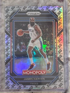 2022-23 Panini Prizm Monopoly - James Harden #68 Go Space Prizm - Foto 1 di 2