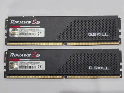 ✔✔ G.SKILL Ripjaws S5 64GB (2 x 32GB) 5600 MT/s DDR5 (INTEL XMP) *CL28* - Image 1 of 3
