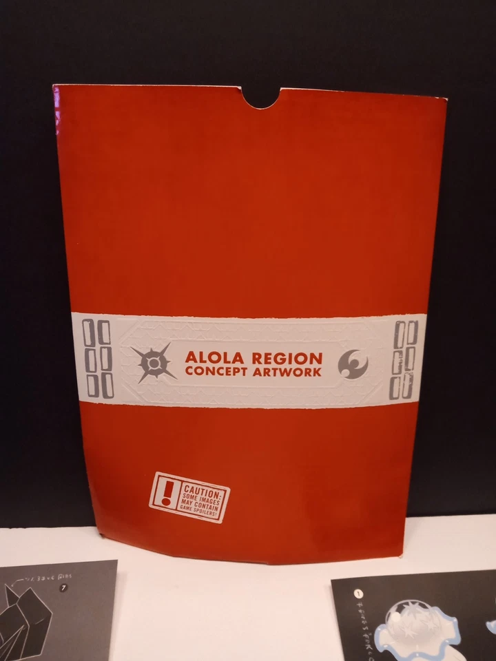 Pokemon Alola Region Concept Artwork 8 Poster Print Set 2017 - Image 1 of 4