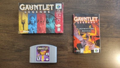 Gauntlet Legends (Nintendo 64, 1999), with box and manual - Image 1 of 4