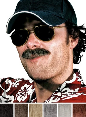 Schnurrbart Schnüffler - 6 Farben - Professioneller Oberlippenbart in - Bild 1 von 4