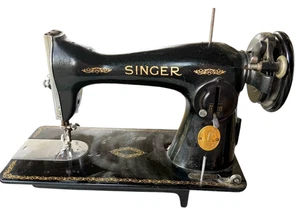 Antique Singer 15-91 Electric Sewing Macine for Repair - Picture 1 of 11