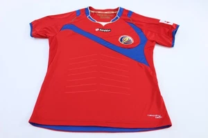 Women's 2014 Costa Rica Home Lotto Soccer Jersey - Picture 1 of 3
