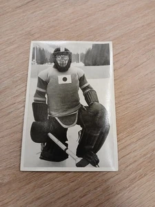 1936 Olympics Ice Hockey Berlin Teiji Homna Goalie Japan Sammelwerke Card - Picture 1 of 2