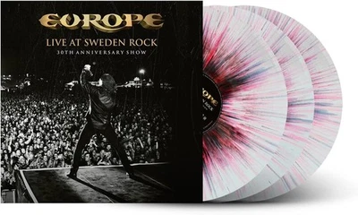 EUROPE - LIVE AT SWEDEN ROCK (30TH ANNIVERSARY SHOW) 3X SPLATTER VINYL LP (NEW)