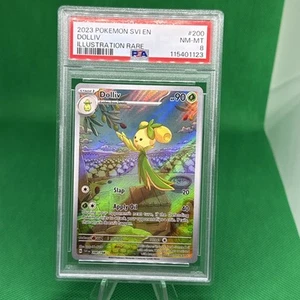 Dolliv 200/198 Sv01: Juego Base Escarlata y Violeta Holo PSA 8 - Imagen 1 de 2
