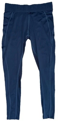 Horze Equestrian Riding Leggings Pants Womens USA 28 Grip High Rise Skinny Blue - Image 1 of 4