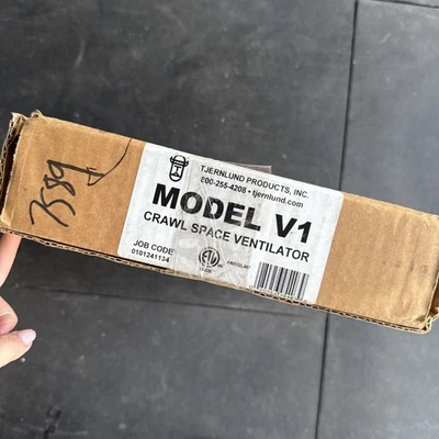 Tjernlund Model V1 Crawl Space Ventilator 110 CFM - Image 1 of 2