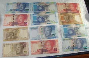 South African  Lot of Twenty Six (26) Vintage Circulated Banknote--26 Notes - Picture 1 of 3